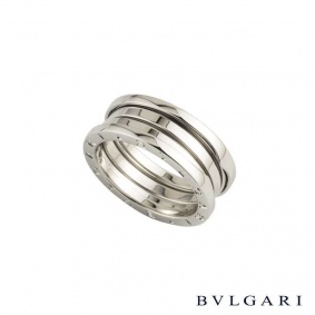 Bvlgari White Gold B.Zero1 Ring